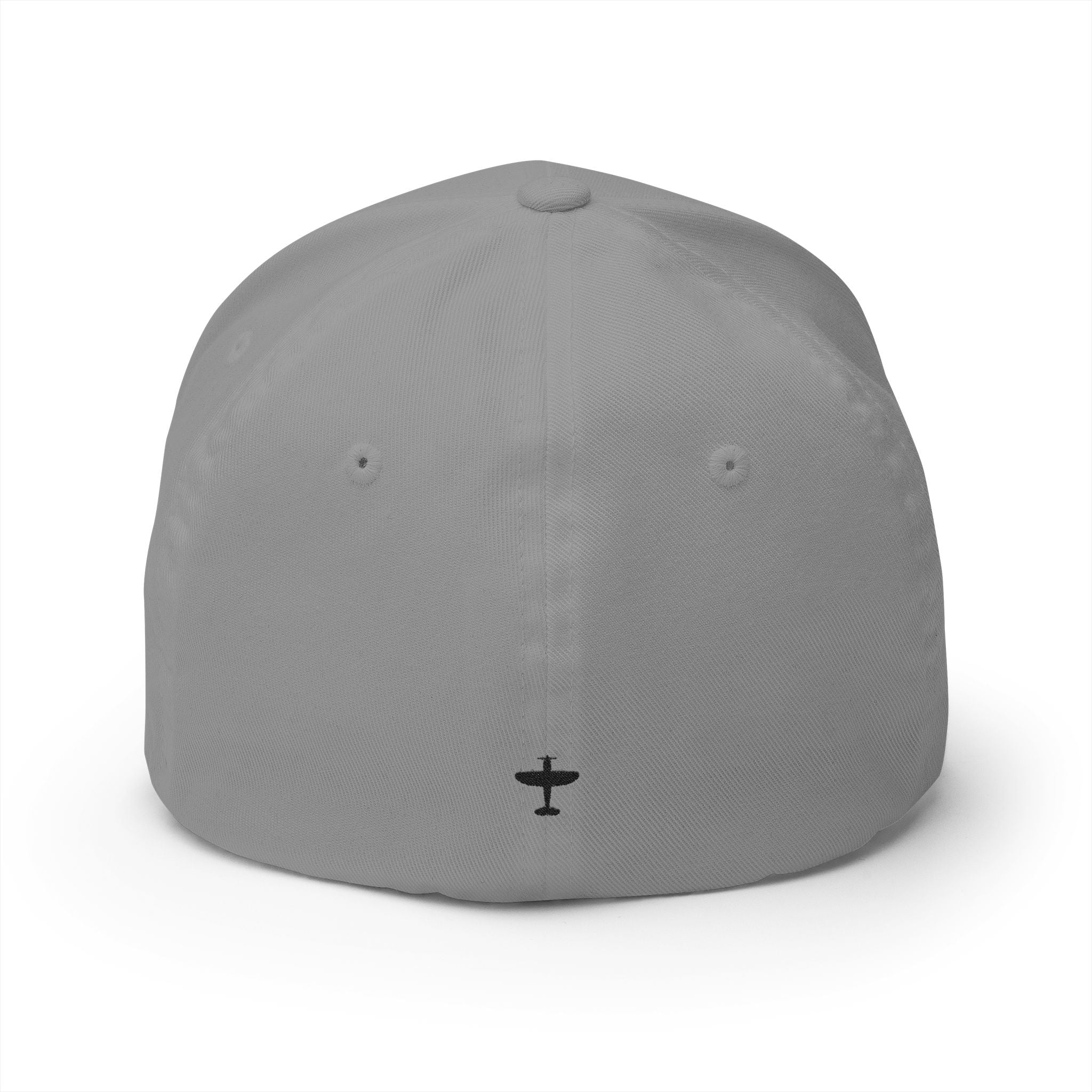 P-47 Thunderbolt Embroidered Cap – Vintage Airplane Hat - Black Logo
