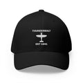 P-47 Thunderbolt Embroidered Cap – Vintage Airplane Hat - White Logo