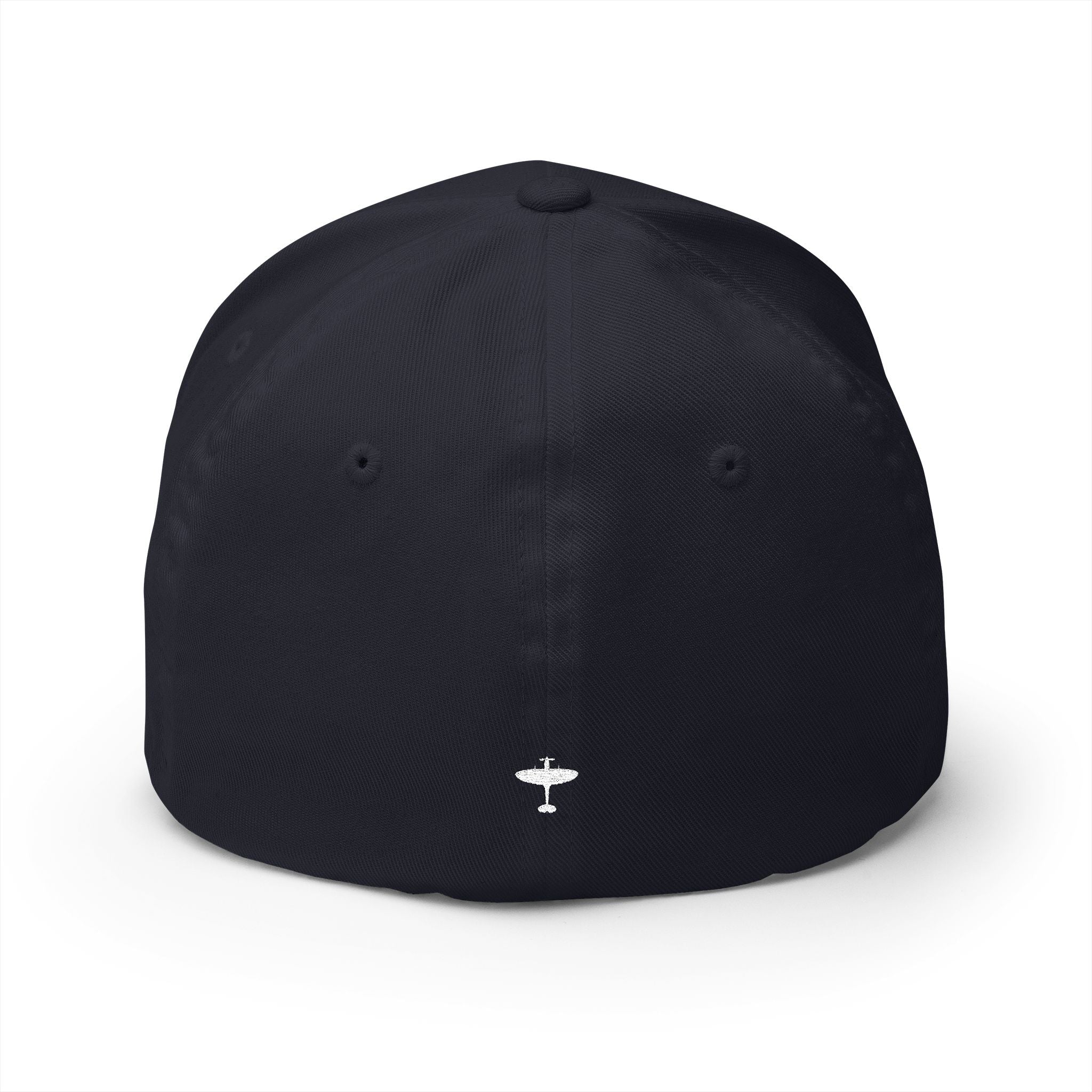 Spitfire Embroidered Cap – Vintage Airplane Hat - White Logo